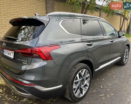 Серый Хендай Санта Фе, объемом двигателя 2.15 л и пробегом 71 тыс. км за 37777 $, фото 10 на Automoto.ua