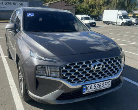 Серый Хендай Санта Фе, объемом двигателя 2.15 л и пробегом 73 тыс. км за 32900 $, фото 3 на Automoto.ua