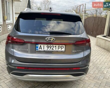 Серый Хендай Санта Фе, объемом двигателя 2.15 л и пробегом 82 тыс. км за 34300 $, фото 4 на Automoto.ua