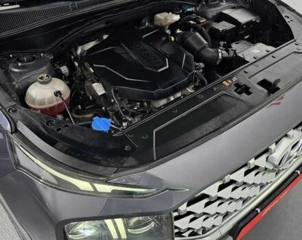 Серый Хендай Санта Фе, объемом двигателя 2.2 л и пробегом 34 тыс. км за 18300 $, фото 5 на Automoto.ua