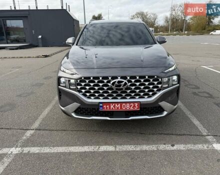 Серый Хендай Санта Фе, объемом двигателя 2.15 л и пробегом 114 тыс. км за 31800 $, фото 3 на Automoto.ua