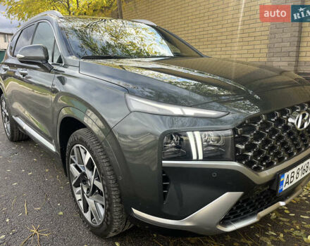 Серый Хендай Санта Фе, объемом двигателя 2.15 л и пробегом 71 тыс. км за 37777 $, фото 2 на Automoto.ua