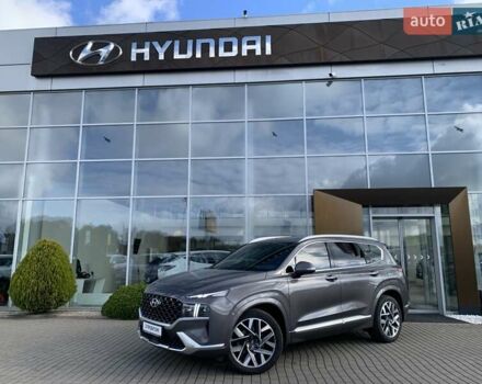 Серый Хендай Санта Фе, объемом двигателя 2.15 л и пробегом 34 тыс. км за 38500 $, фото 3 на Automoto.ua