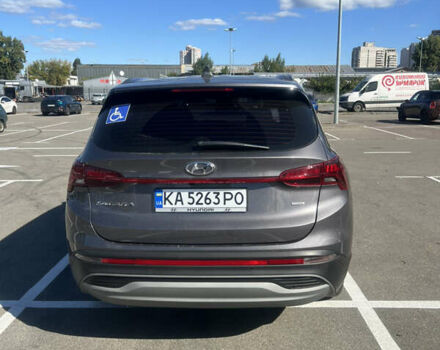 Серый Хендай Санта Фе, объемом двигателя 2.15 л и пробегом 73 тыс. км за 32900 $, фото 4 на Automoto.ua