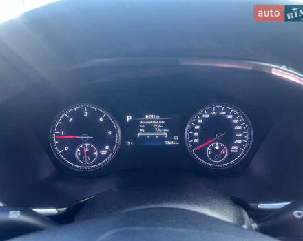 Серый Хендай Санта Фе, объемом двигателя 2.15 л и пробегом 73 тыс. км за 32900 $, фото 8 на Automoto.ua