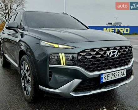 Сірий Хендай Санта Фе, об'ємом двигуна 2.15 л та пробігом 150 тис. км за 29900 $, фото 15 на Automoto.ua