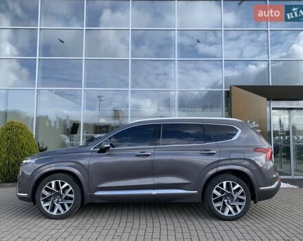 Серый Хендай Санта Фе, объемом двигателя 2.15 л и пробегом 34 тыс. км за 38500 $, фото 5 на Automoto.ua