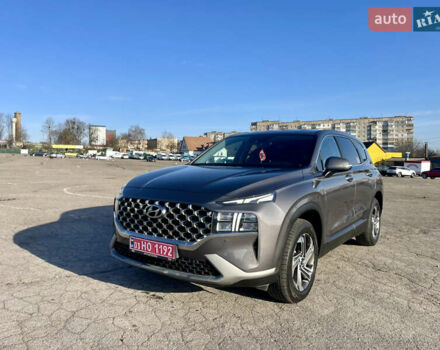 Серый Хендай Санта Фе, объемом двигателя 2.15 л и пробегом 169 тыс. км за 33950 $, фото 1 на Automoto.ua