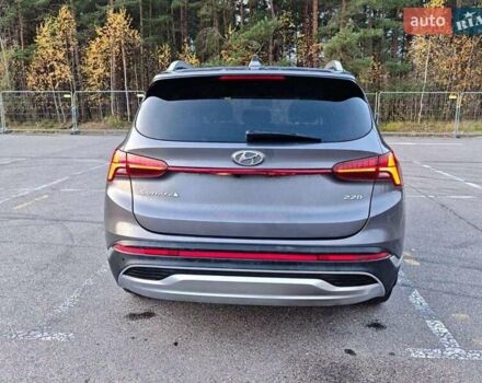 Серый Хендай Санта Фе, объемом двигателя 2 л и пробегом 36 тыс. км за 29500 $, фото 7 на Automoto.ua