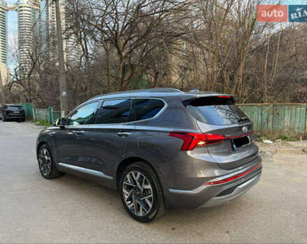 Серый Хендай Санта Фе, объемом двигателя 2.15 л и пробегом 44 тыс. км за 40500 $, фото 2 на Automoto.ua