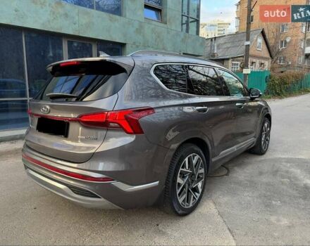 Сірий Хендай Санта Фе, об'ємом двигуна 2.15 л та пробігом 44 тис. км за 41800 $, фото 4 на Automoto.ua