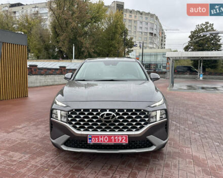 Серый Хендай Санта Фе, объемом двигателя 2.15 л и пробегом 169 тыс. км за 32550 $, фото 1 на Automoto.ua