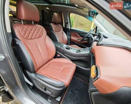 Серый Хендай Санта Фе, объемом двигателя 2 л и пробегом 36 тыс. км за 29500 $, фото 4 на Automoto.ua