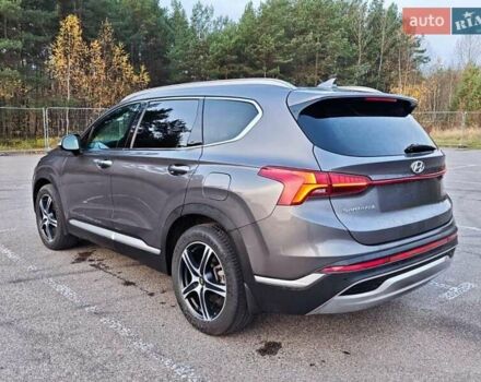 Серый Хендай Санта Фе, объемом двигателя 2 л и пробегом 36 тыс. км за 29500 $, фото 3 на Automoto.ua