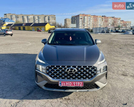 Серый Хендай Санта Фе, объемом двигателя 2.15 л и пробегом 169 тыс. км за 33950 $, фото 2 на Automoto.ua