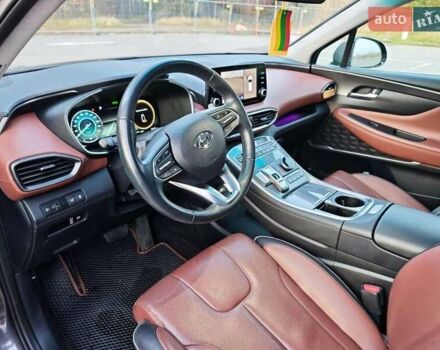 Серый Хендай Санта Фе, объемом двигателя 2 л и пробегом 36 тыс. км за 29500 $, фото 2 на Automoto.ua