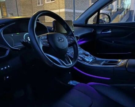 Серый Хендай Санта Фе, объемом двигателя 2.2 л и пробегом 54 тыс. км за 14200 $, фото 5 на Automoto.ua