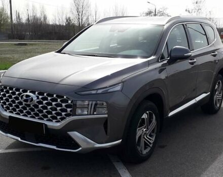 Серый Хендай Санта Фе, объемом двигателя 2.15 л и пробегом 7 тыс. км за 43500 $, фото 1 на Automoto.ua