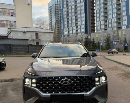 Сірий Хендай Санта Фе, об'ємом двигуна 2.15 л та пробігом 44 тис. км за 41800 $, фото 3 на Automoto.ua