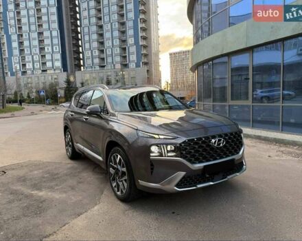 Сірий Хендай Санта Фе, об'ємом двигуна 2.15 л та пробігом 44 тис. км за 41800 $, фото 2 на Automoto.ua