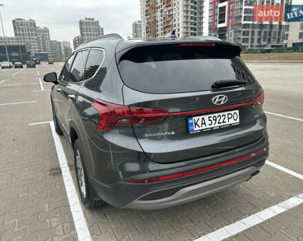 Серый Хендай Санта Фе, объемом двигателя 2.5 л и пробегом 17 тыс. км за 31500 $, фото 10 на Automoto.ua