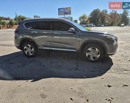 Сірий Хендай Санта Фе, об'ємом двигуна 2.5 л та пробігом 18 тис. км за 34500 $, фото 4 на Automoto.ua