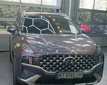 Сірий Хендай Санта Фе, об'ємом двигуна 1.6 л та пробігом 5 тис. км за 45999 $, фото 1 на Automoto.ua