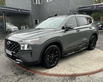 Серый Хендай Санта Фе, объемом двигателя 2.5 л и пробегом 15 тыс. км за 33999 $, фото 4 на Automoto.ua