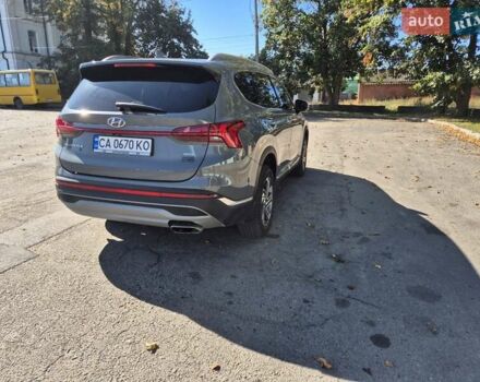 Сірий Хендай Санта Фе, об'ємом двигуна 2.5 л та пробігом 18 тис. км за 34500 $, фото 6 на Automoto.ua