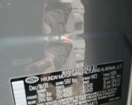 Сірий Хендай Санта Фе, об'ємом двигуна 2.5 л та пробігом 2 тис. км за 15248 $, фото 11 на Automoto.ua