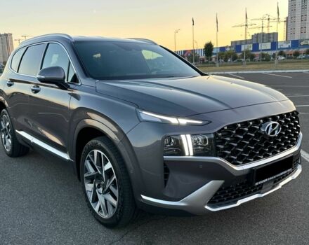 Сірий Хендай Санта Фе, об'ємом двигуна 2.2 л та пробігом 81 тис. км за 41555 $, фото 5 на Automoto.ua