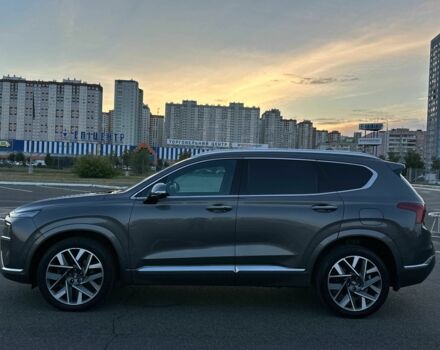 Сірий Хендай Санта Фе, об'ємом двигуна 2.2 л та пробігом 81 тис. км за 41555 $, фото 10 на Automoto.ua