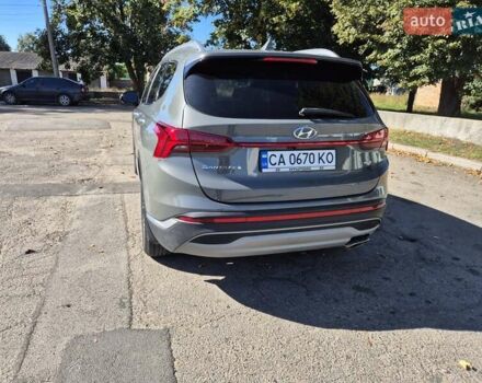 Сірий Хендай Санта Фе, об'ємом двигуна 2.5 л та пробігом 18 тис. км за 34500 $, фото 7 на Automoto.ua