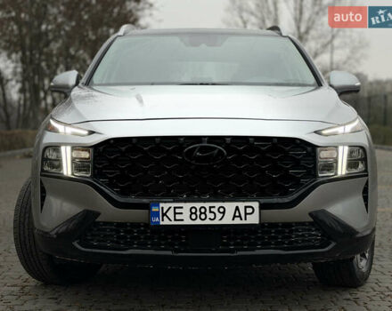 Серый Хендай Санта Фе, объемом двигателя 2.5 л и пробегом 63 тыс. км за 28900 $, фото 3 на Automoto.ua