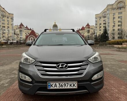 Серый Хендай Санта Фе, объемом двигателя 2.2 л и пробегом 158 тыс. км за 17000 $, фото 4 на Automoto.ua