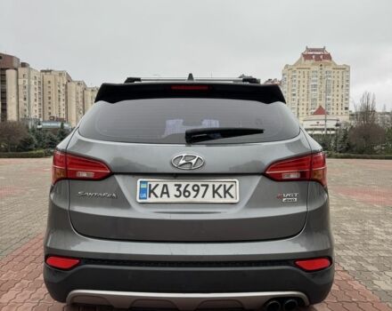 Серый Хендай Санта Фе, объемом двигателя 2.2 л и пробегом 158 тыс. км за 17000 $, фото 5 на Automoto.ua