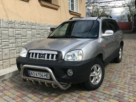 Хендай Санта Фе 2000 в Иршава на Automoto.ua Серый Хендай Санта Фе, объемом двигателя 2.7 л и пробегом 220 тыс. км за 5700 $, фото 1 на Automoto.ua