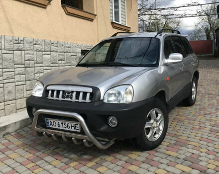 Сірий Хендай Санта Фе, об'ємом двигуна 2.7 л та пробігом 220 тис. км за 5700 $, фото 1 на Automoto.ua