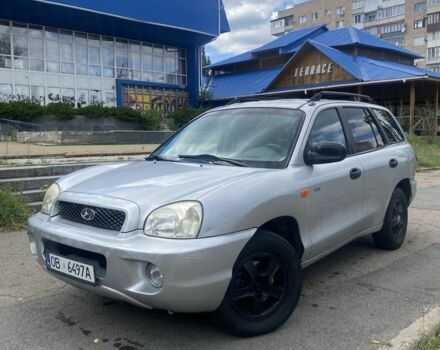 Сірий Хендай Санта Фе, об'ємом двигуна 2 л та пробігом 269 тис. км за 2500 $, фото 1 на Automoto.ua