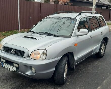 Сірий Хендай Санта Фе, об'ємом двигуна 2 л та пробігом 373 тис. км за 2900 $, фото 1 на Automoto.ua