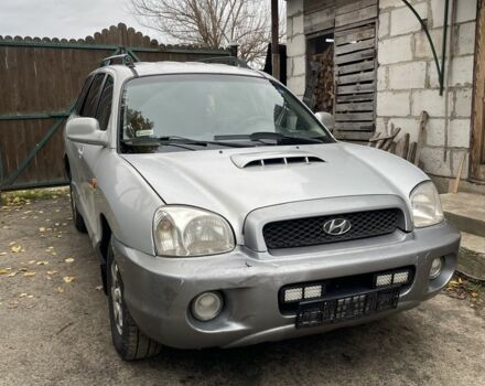 Сірий Хендай Санта Фе, об'ємом двигуна 2 л та пробігом 272 тис. км за 2800 $, фото 1 на Automoto.ua