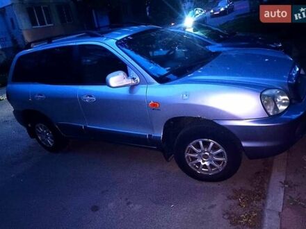 Хендай Санта Фе 2002 в Харькове на Automoto.ua Серый Хендай Санта Фе, объемом двигателя 2.4 л и пробегом 320 тыс. км за 5000 $, фото 1 на Automoto.ua