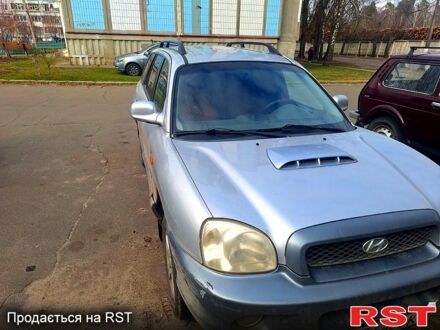 Хендай Санта Фе 2002 у Козельце на Automoto.ua Сірий Хендай Санта Фе, об'ємом двигуна 2 л та пробігом 370 тис. км за 6000 $, фото 1 на Automoto.ua