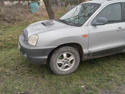 Сірий Хендай Санта Фе, об'ємом двигуна 2 л та пробігом 334 тис. км за 5000 $, фото 1 на Automoto.ua