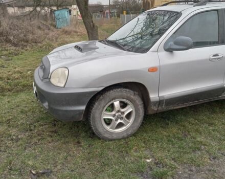 Сірий Хендай Санта Фе, об'ємом двигуна 2 л та пробігом 334 тис. км за 5000 $, фото 1 на Automoto.ua