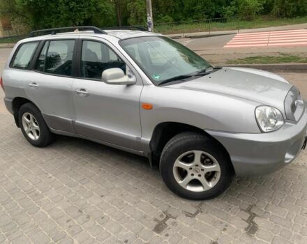 Серый Хендай Санта Фе, объемом двигателя 2.4 л и пробегом 140 тыс. км за 3200 $, фото 1 на Automoto.ua