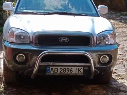 Хендай Санта Фе 2002 в Ямполе на Automoto.ua Серый Хендай Санта Фе, объемом двигателя 2 л и пробегом 335 тыс. км за 4500 $, фото 1 на Automoto.ua