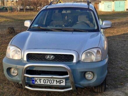 Хендай Санта Фе 2003 в Павлограде на Automoto.ua Серый Хендай Санта Фе, объемом двигателя 2 л и пробегом 315 тыс. км за 4300 $, фото 1 на Automoto.ua