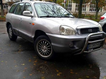 Хендай Санта Фе 2003 в Чернигове на Automoto.ua Серый Хендай Санта Фе, объемом двигателя 2 л и пробегом 260 тыс. км за 6200 $, фото 1 на Automoto.ua