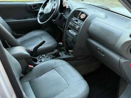 Серый Хендай Санта Фе, объемом двигателя 2 л и пробегом 270 тыс. км за 6000 $, фото 1 на Automoto.ua